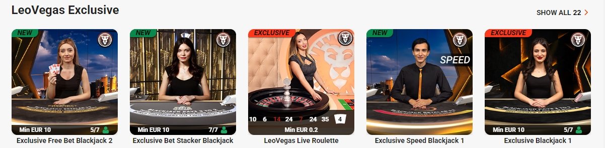 leovegas exclusive
